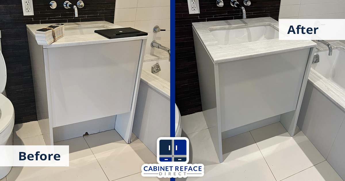 Our Refacing Solved a Williamsburg Property Owner's Vanity