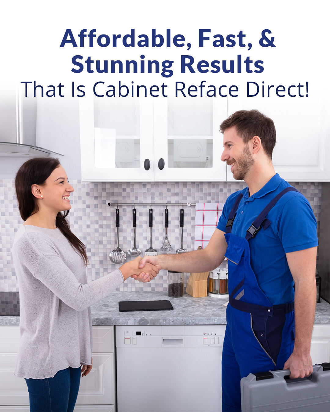 Affordable, fast, and stunning result. That Is Cabinet Reface Direct!