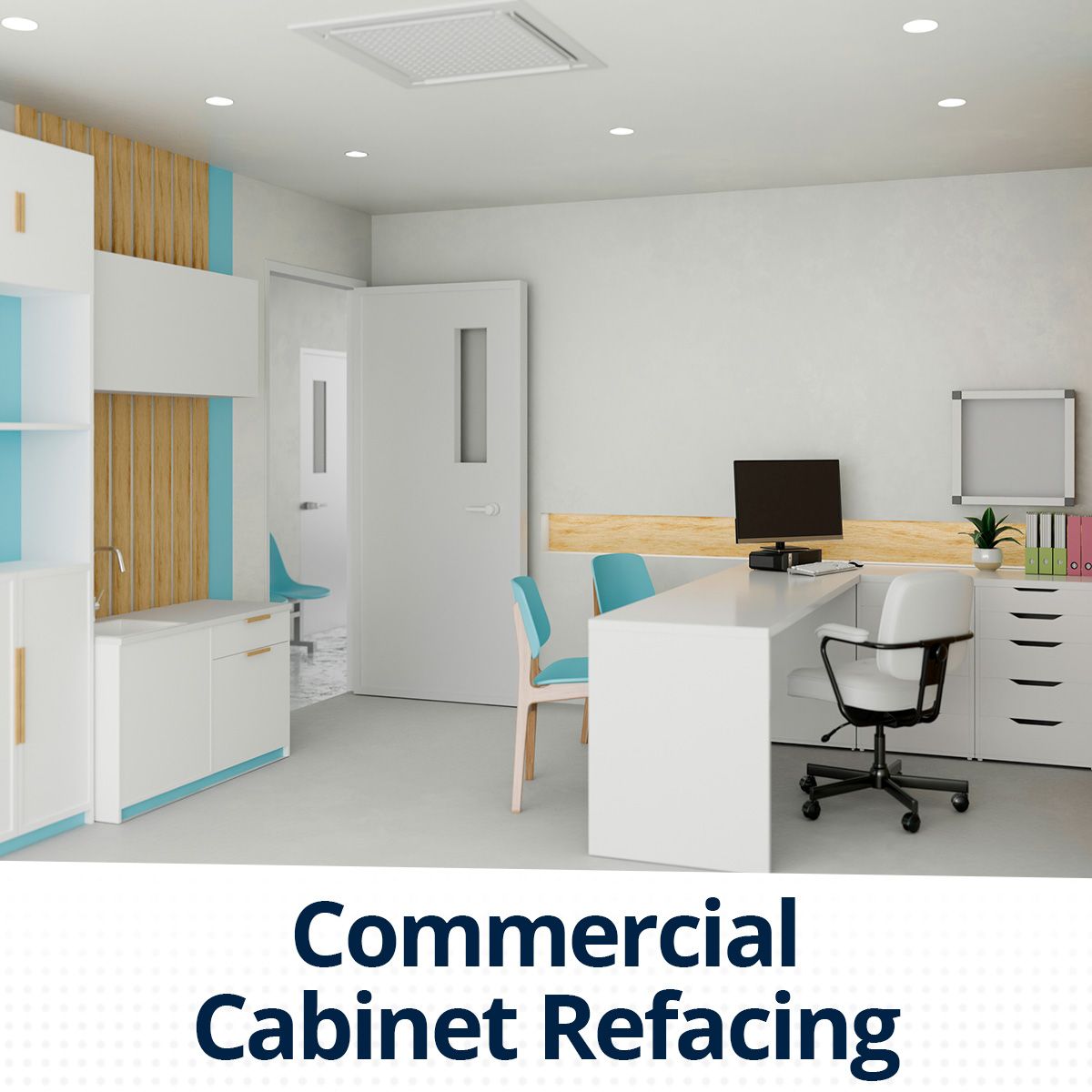 Commercial Cabinet Refacing